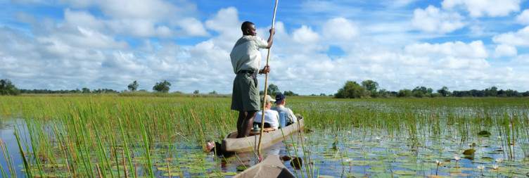 Arriving in the Okavango Delta