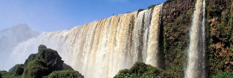 Blue Nile Falls – Fly to Addis Ababa