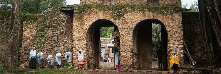 Fly to Gondar and Drive to Debark