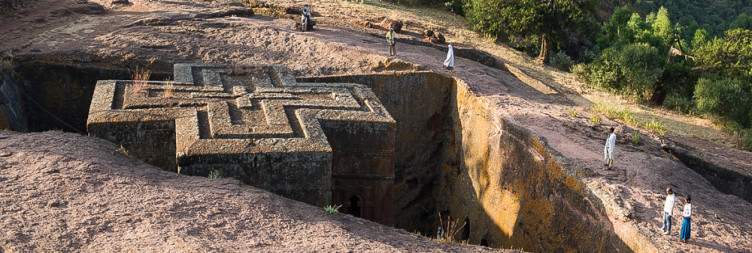 Fly Gondar to Lalibela to Explore the Rock-Hewn Churches