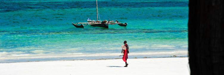 Beach time at Diani Beach