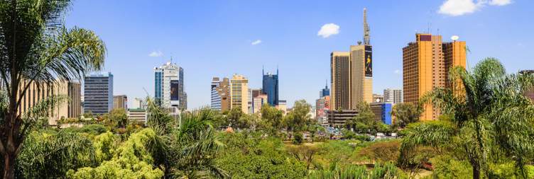 Depart from Nairobi