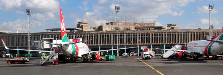 Fly back to Nairobi
