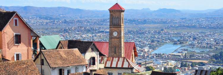 Arrival in Antananarivo