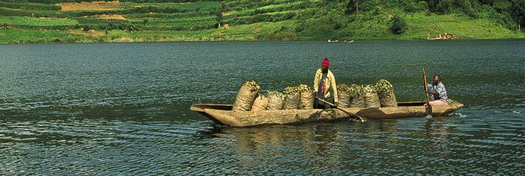 Golden Monkey Trek at Mgahinga Gorilla National Park and drive to Lake Bunyonyi