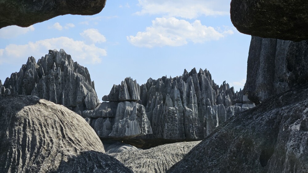 at the big tsingy in Bemaraha National parl