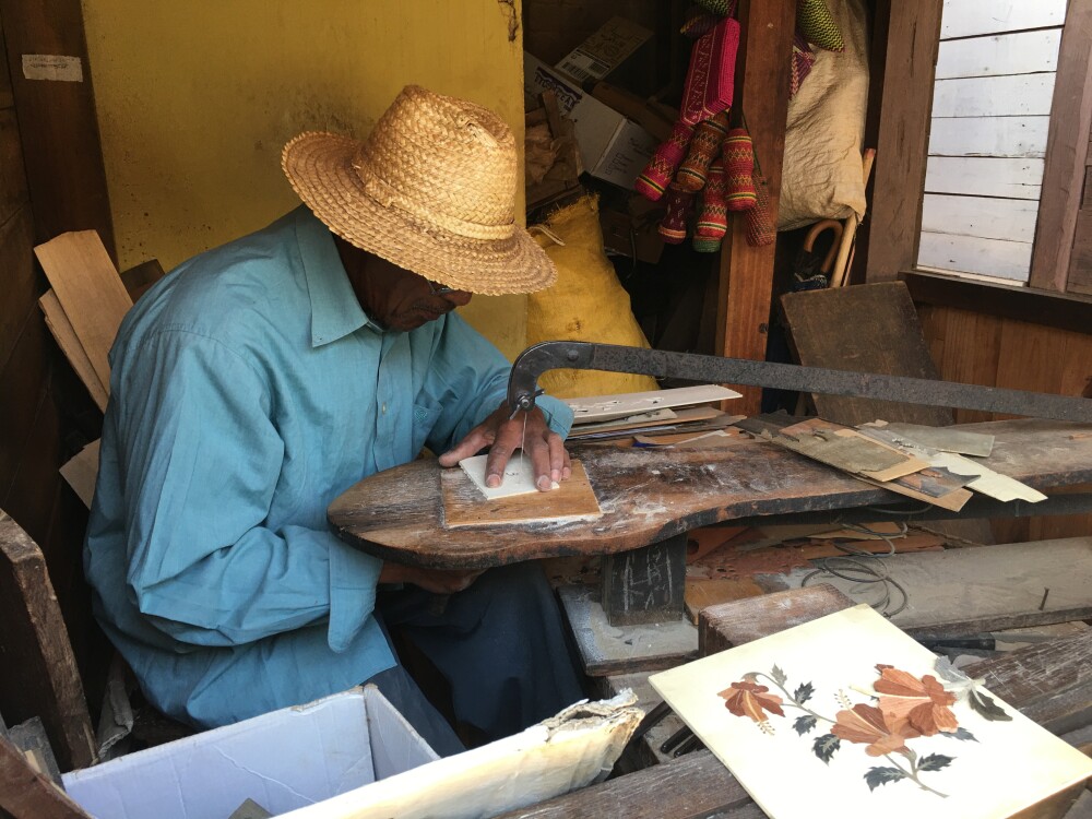 Artisan at work