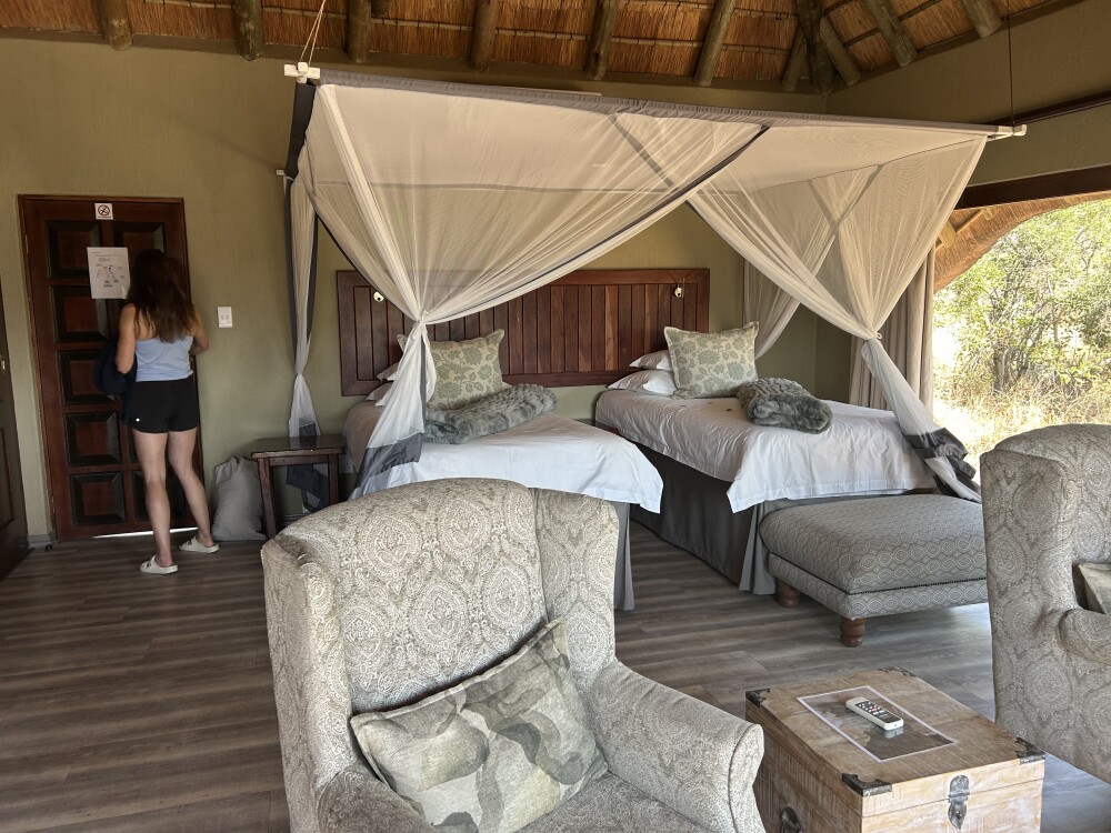 Inside our room at Kambaku