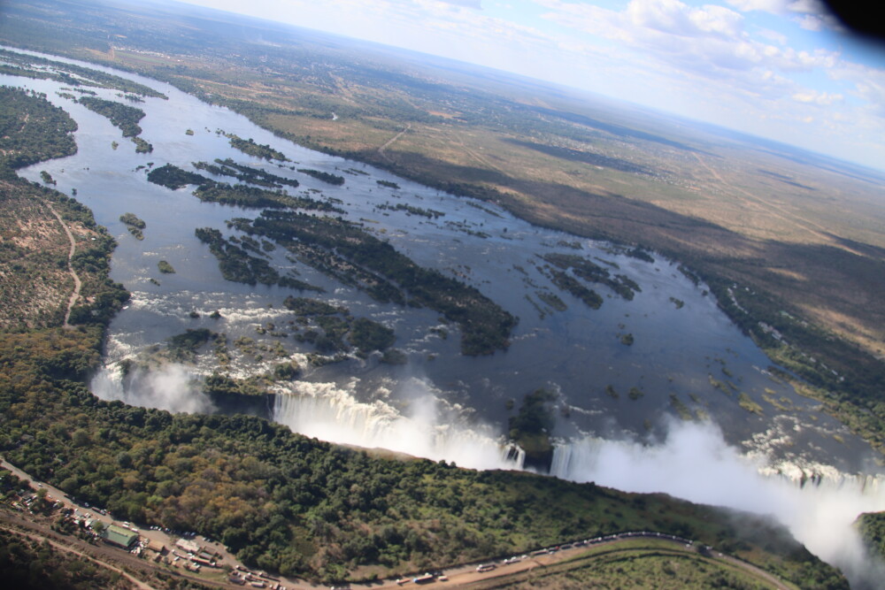 Victoria falls - Helicopter flight