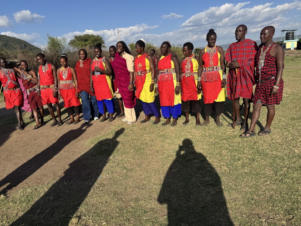 The Maasai people❤️
